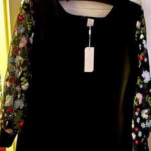 Superfox Plus Size Black Dress